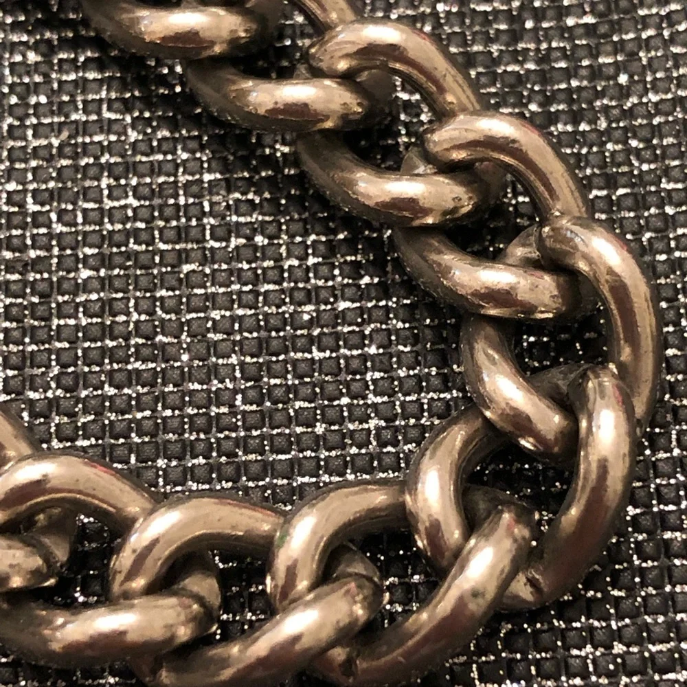 Vintage Gold Filled Basketball Charm On Lisner silver tone bracelet